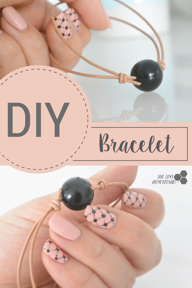 How to make an adjustable knot bracelet