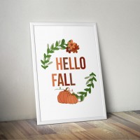 hello fall printable free. the tiny honeycomb blog