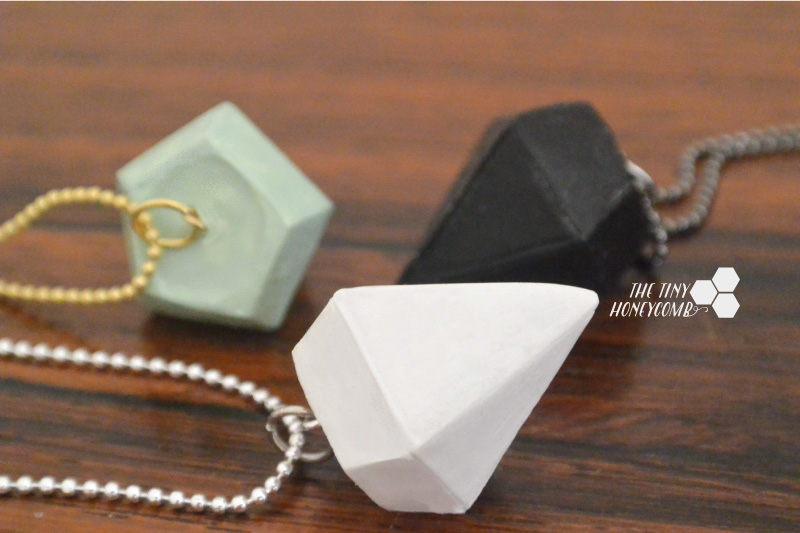How to make a diamond pendant for jewelry. DIY diamond Necklace