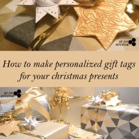 How to make personalized gift tags for your christmas presents